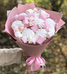 Букет из зефира "Нежные зефирки"