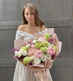 Букет "Калина бульденеж"