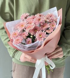 Букет "Очарование"  из хризантем 