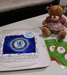 Торт ФК  "Челси"