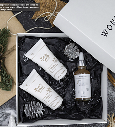 Подарочный набор Сыворотка для волос Be shine + крем для рук Magic Sense + крем Magic Sense