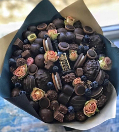 Букет из шоколада "Страсть"