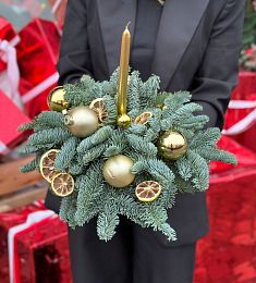 Настольная композиция №4 из нобилиса и игрушек