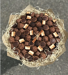Букет из шоколада "Gold"