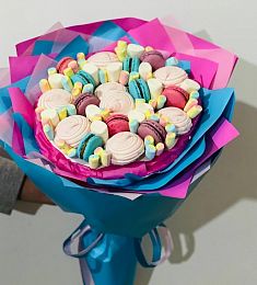 Букет из зефира "Бабл-Гам"