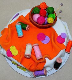 Торт "Золотые ручки"