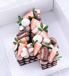 Торт "Шоко Цифра"