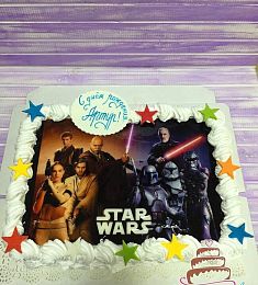 Фототорт "Звездные войны"