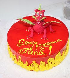 Торт с драконом
