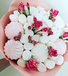 Букет из зефира "Зефирное утро"