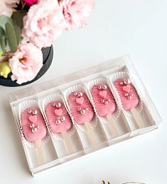 Набор эскимо "Розовая нежность" пирожное картошка в шоколаде