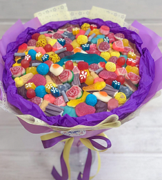 Букет из мармелада "Маракуйя"