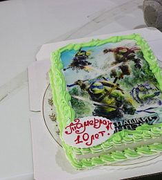 Торт "Черепашки-ниндзя"