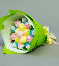 Букет из мармелада "Лимонка"