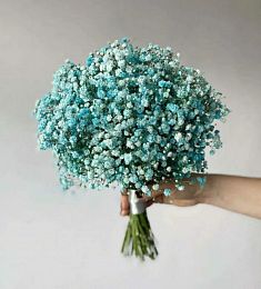 Букет невесты "Blue dream"