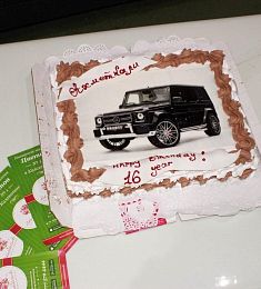 Фототорт Гелендваген