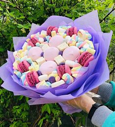 Букет из маршмеллоу