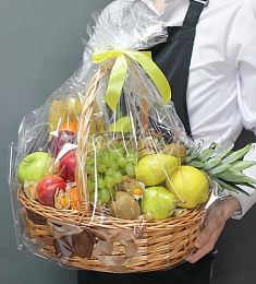 Подарочная корзина №26 из тропических фруктов