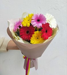 Букет из 7 гербер