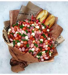 Букеты из колбасы "Ванкувер"