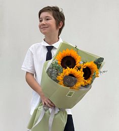 Букет "Золотые лепестки"