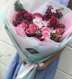 Цветочная композиция "Оникс"