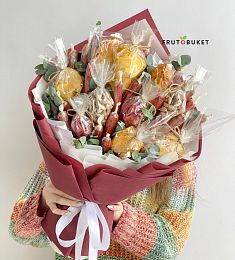 Мужской букет "German" с колбасками и снэками